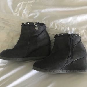 MK Grey Booties